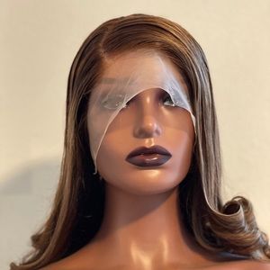 Clearance Sale! 13x4 100% Brazilian Bodywave 24” Highlights Human Hair Wig! New!